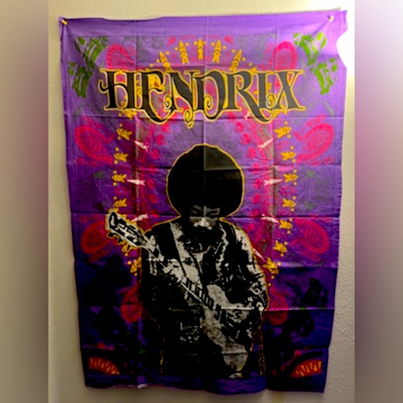 30x40 in. Hippie Jimi Hendrix tapestry - Picture 1 of 1